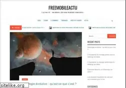 Sites similar to freemobileactu.com