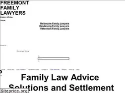 Sites similar to freemontfamilylawyers.com.au