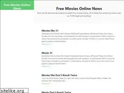 Sites similar to freemoviesonlinenews.com