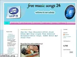 Sites similar to freemusicsongs24.blogspot.com