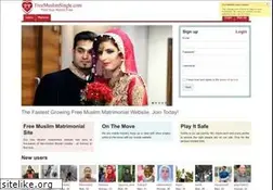 Sites similar to freemuslimsingle.com