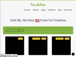 Sites similar to freemyfonts.com