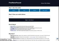 Sites similar to freenanofaucet.com