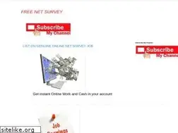 Sites similar to freenetsurvey.blogspot.com