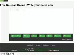 Sites similar to freenotepadonline.biz.id