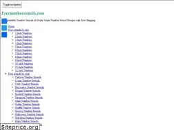 Sites similar to freenumberstencils.com