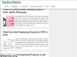 Sites similar to freeonlineprojects.com