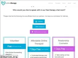 Sites similar to freeonlinetherapy.org
