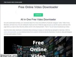 Sites similar to freeonlinevideodownloader.com