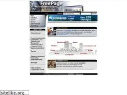 Sites similar to freepage.de