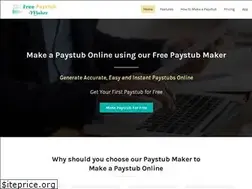 Sites similar to freepaystubmaker.com
