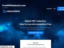 Sites similar to freepdfredactor.com