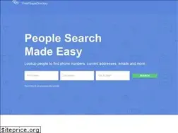 Sites similar to freepeopledirectory.com