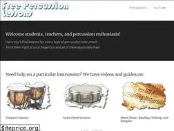 Sites similar to freepercussionlessons.com