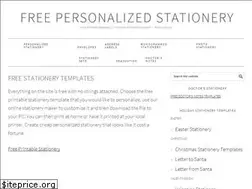 Sites similar to freepersonalizedstationery.com