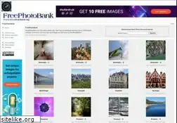 Sites similar to freephotobank.org