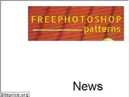 Sites similar to freephotoshoppatterns.com
