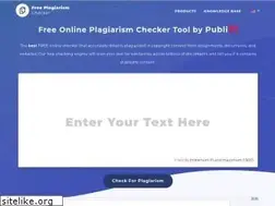 Sites similar to freeplagiarismchecker.pro