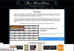 Sites similar to freepoemsonline.net