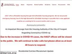 Sites similar to freeporthousing.org