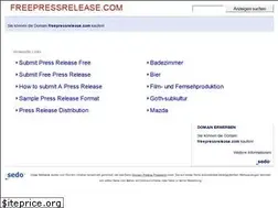 Sites similar to freepressrelease.com