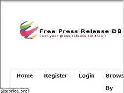 Sites similar to freepressreleasedb.com