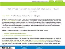Sites similar to freepressreleases.com
