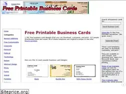 Sites similar to freeprintablebusinesscards.net