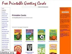 Sites similar to freeprintablegreetingcards.net