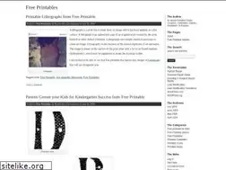 Sites similar to freeprintables.wordpress.com