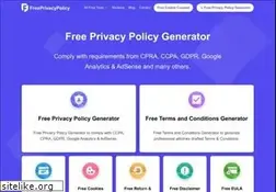 Sites similar to freeprivacypolicy.com