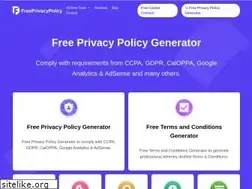 Sites similar to freeprivacypolicy.org