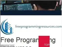 Sites similar to freeprogrammingresources.com