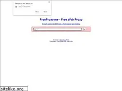 Sites similar to freeproxy.me