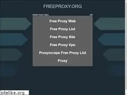 Sites similar to freeproxy.org