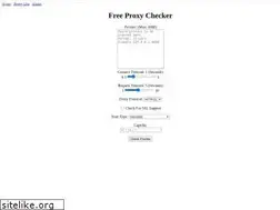 Sites similar to freeproxychecker.com