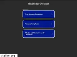 Sites similar to freepsdsource.net