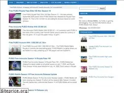 Sites similar to freepubgaccount.xyz
