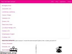 Sites similar to freepublictransport.info