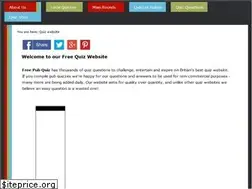 Sites similar to freepubquiz.co.uk