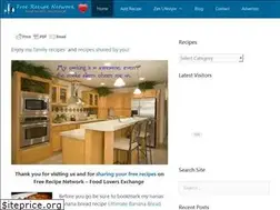 Sites similar to freerecipenetwork.com