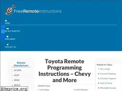 Sites similar to freeremoteinstructions.com