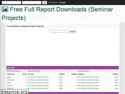 Sites similar to freereports.in