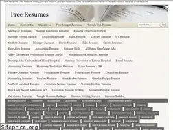 Sites similar to freeresumes.net