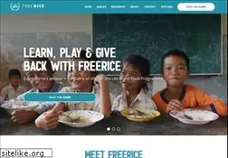 Sites similar to freerice.com