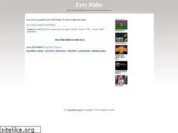 Sites similar to freeridergame.net