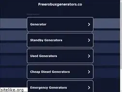 Sites similar to freerobuxgenerators.co