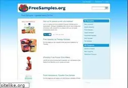 Sites similar to freesamples.org