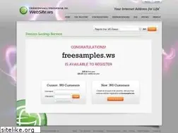 Sites similar to freesamples.ws