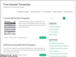 Sites similar to freesampletemplates.com